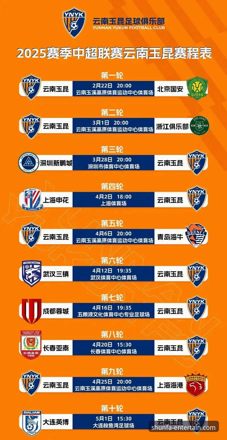 中超第九轮云南玉昆3-3北京国安激战全记录详解